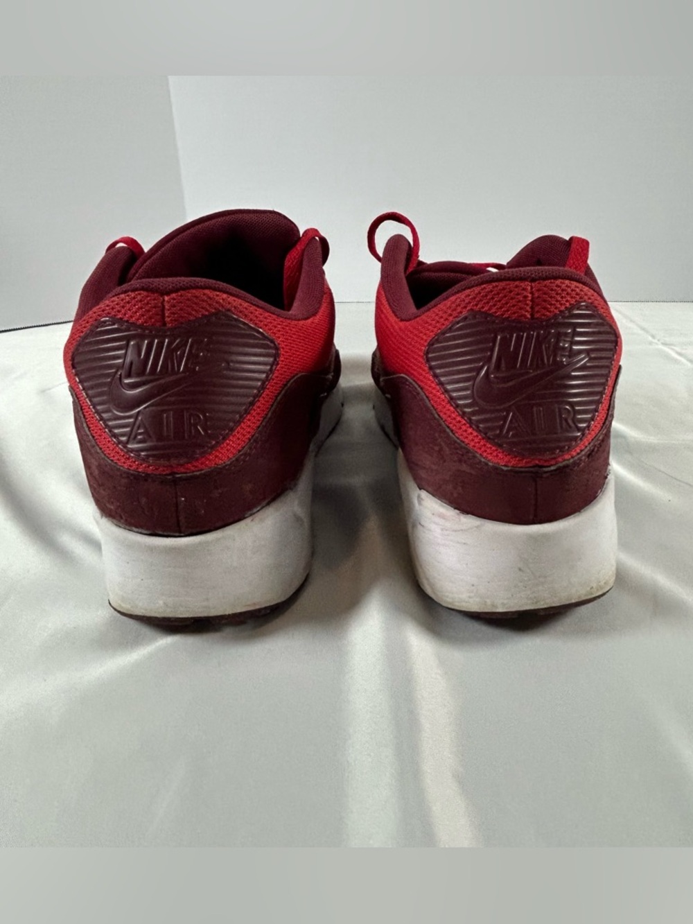 Nike Air Max 90 Ultra 2.0 Essential 875695600 Red Mens 10.5 No box *flaws* - Picture 2 of 16